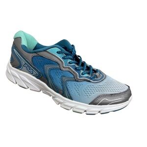 Fila Womens Stellaray Blue gray Running Shoes Sneakers Size 9.5 M athletic BX